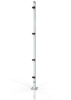 Reihenpfosten für Maschinen-Schutzgitter in der Größe 2000 mm - Topseller bei Schutzzaun24