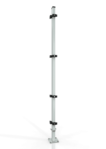 Universal-Eckpfosten für Maschinen-Schutzgitter in der Größe 2000 mm - Topseller