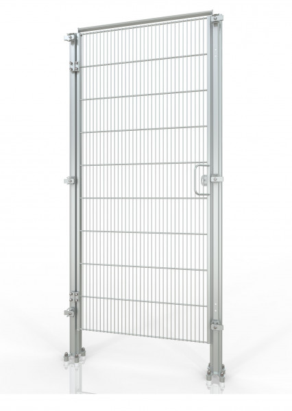 Porte pivotante en acier inoxydable pour la protection des machines HYGIENEFENCE®1000X2000mm