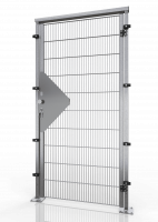 Porte pivotante pour l'intralogistique ECONFENCE® BASIC LINE ZINC TS01 1000x2400MM